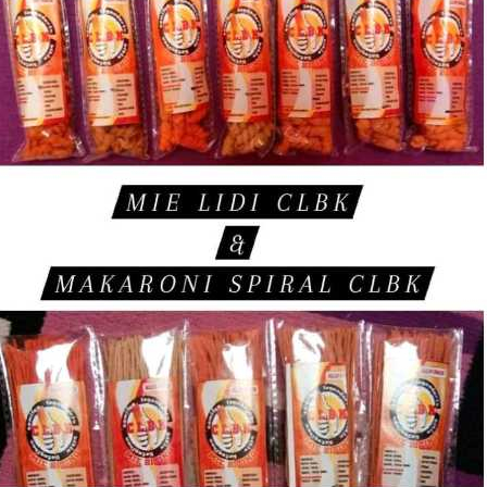 

Mie Lidi CLBK dan Makaroni Spiral CLBK Isi 5