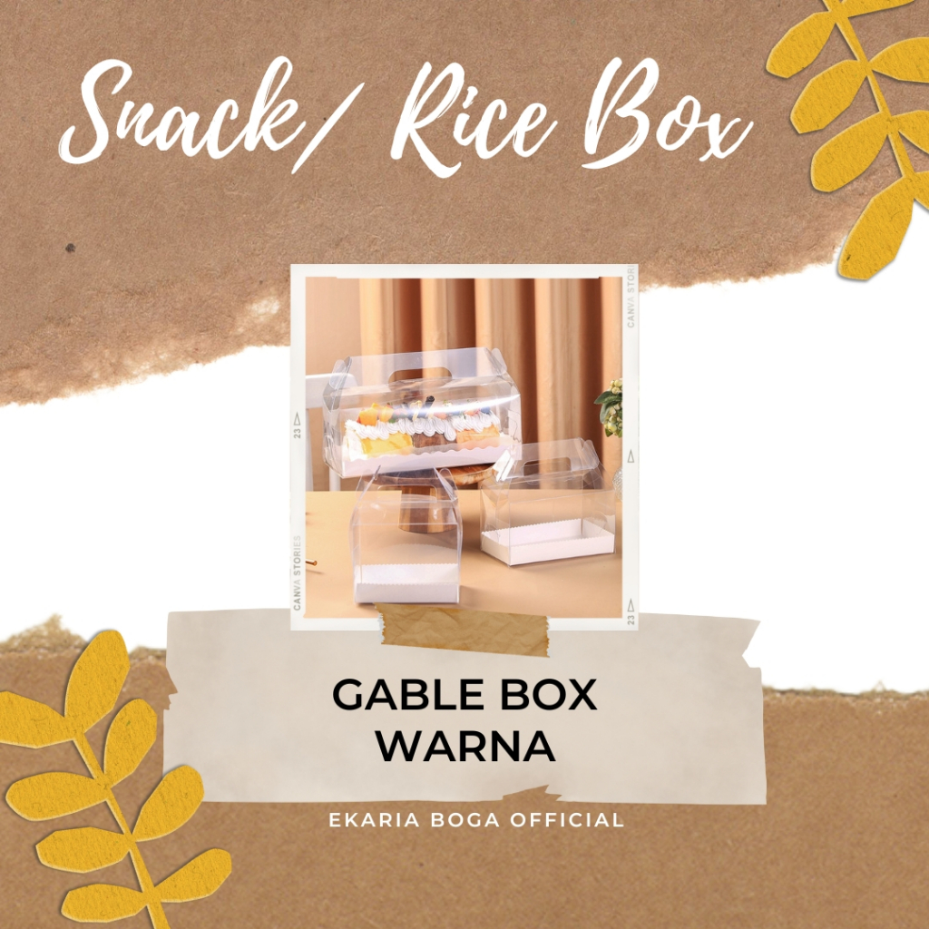 

DUS | BOX | CAKE BOX | DUS KUE | DUS MIKA KOTAK KUE BOLU | GABLE BOX