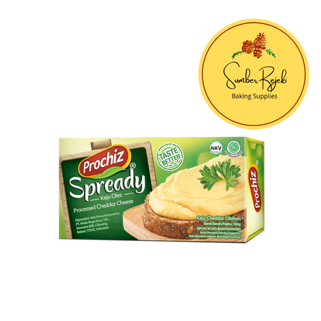 

Prochiz Spready Keju Oles Pengganti Cream Cheese 160 Gr / 160gr