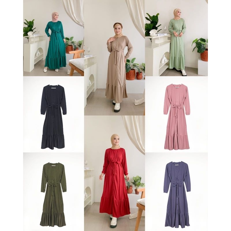GAMIS RAYON PREMIUM | GAMIS MURCE BAHAN RAYON | GAMIS RAYON