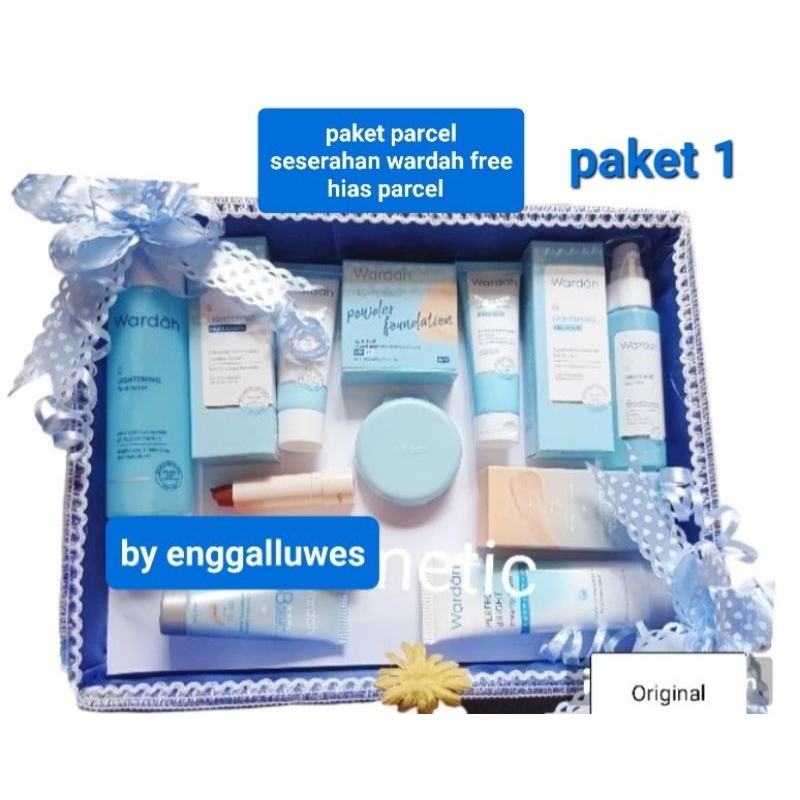 PAKET HAMPERS WARDAH ORIGINAL/PAKET HAMPERS KADO ULANG TAHUN/PAKET HAMPERS WISUDA/HAMPERS SESERAHAN 