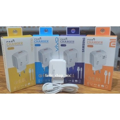 TRAVEL CHARGER CASAN TC BRAND T-06 TIPE C