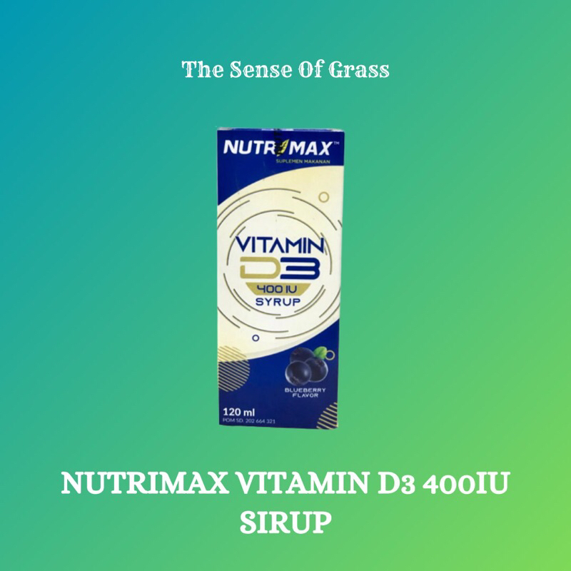 Nutrimax Vitamin D3 400iu Sirup