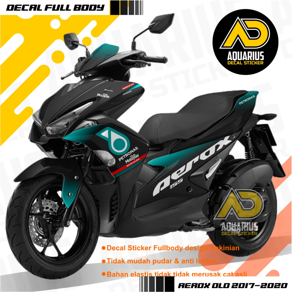 Decal Aerox Old Full Body Petronas