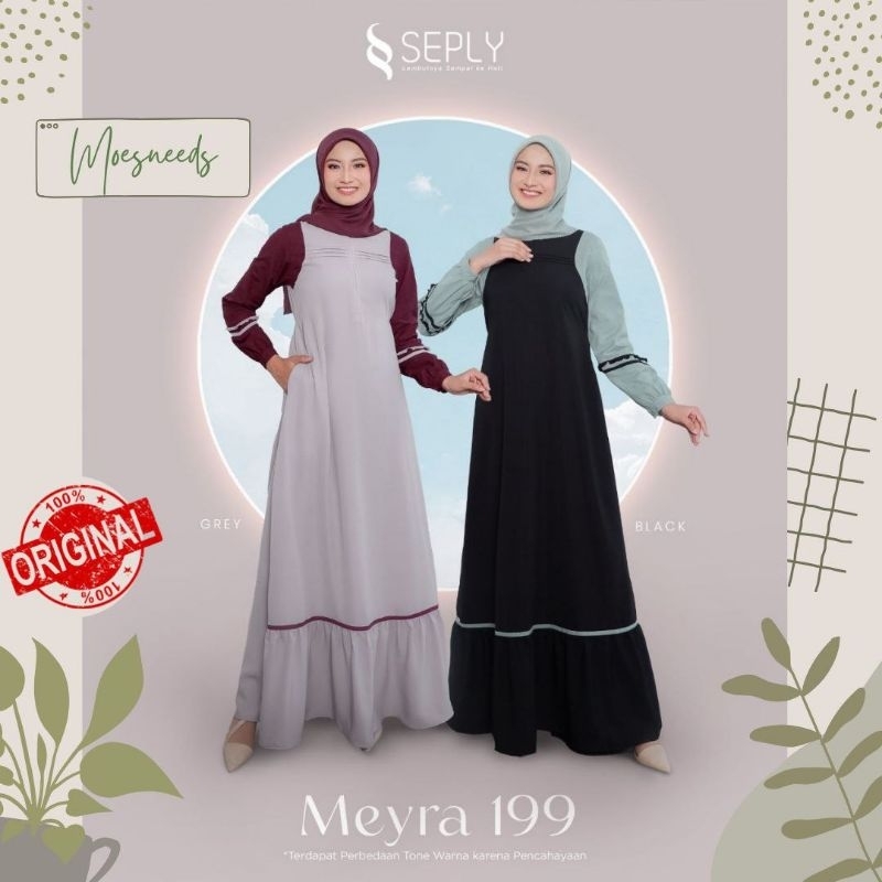 SEPLY Gamis Wanita Terbaru Kekinian Meyra 199
