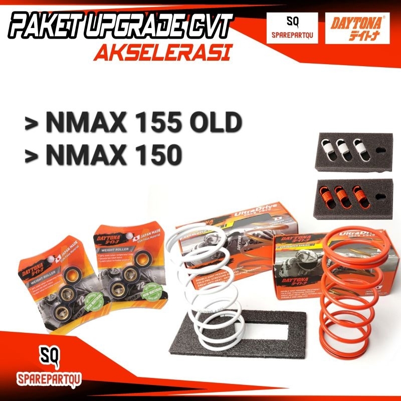 PAKET UPGRADE CVT NMAX OLD NMAX 155 DAYTONA RACING - PAKET AKSELERASI CVT