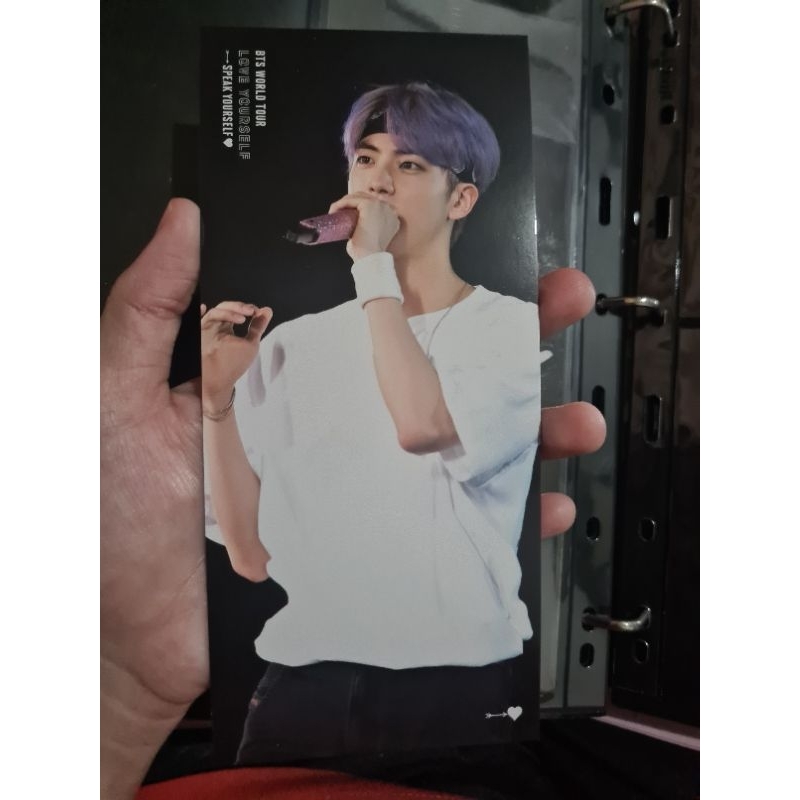 BTS - Jin bookmark (lys london)