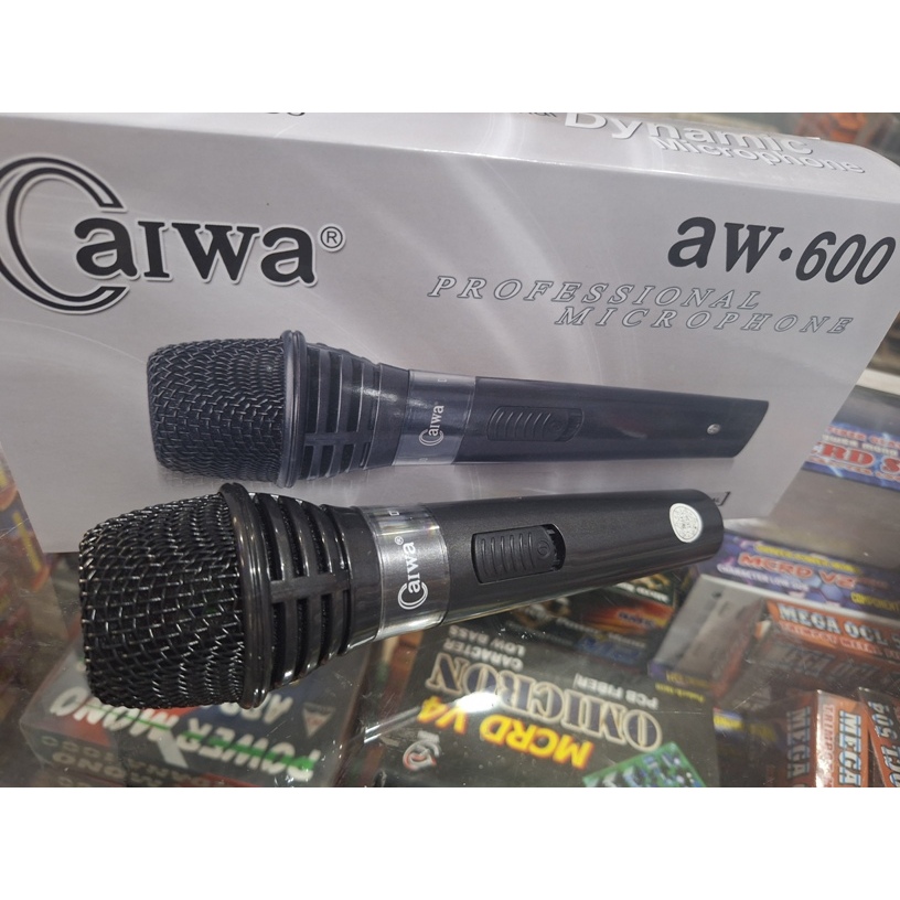 Microphone MIC Cable KARAOKE PROFESIONAL C AIWA AW600 CAIWA