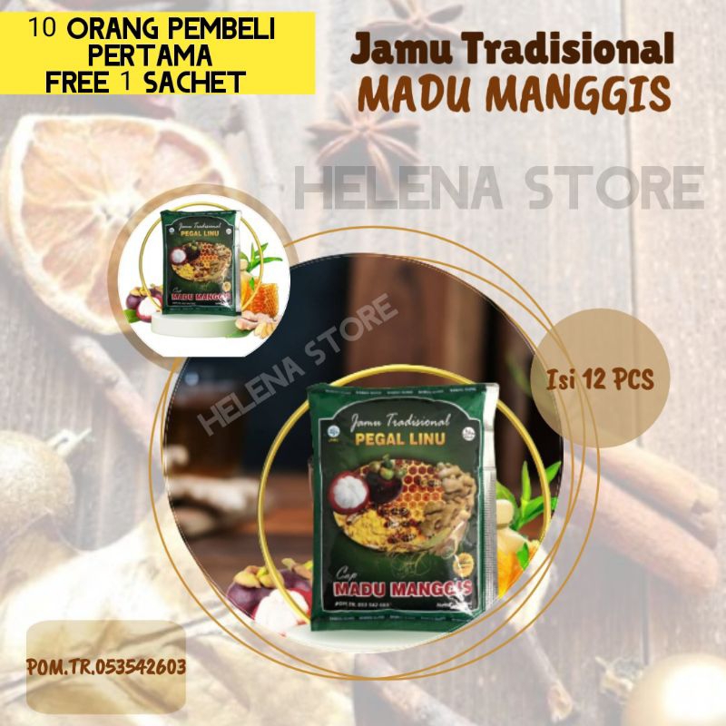 

Jamu Tradisiona Pegal Linu Madu Manggis isi 12 pcs