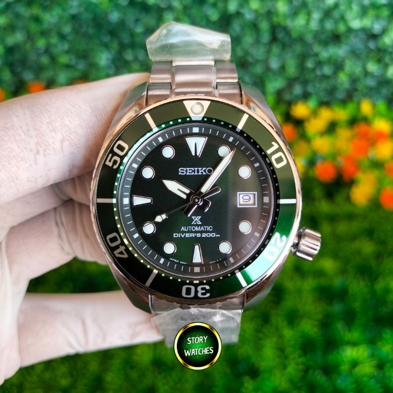 SEIKO New Sumo SPB103 SPB103J1 Green Hulk BaselWorld Gen3 Prospex Diver Automatic