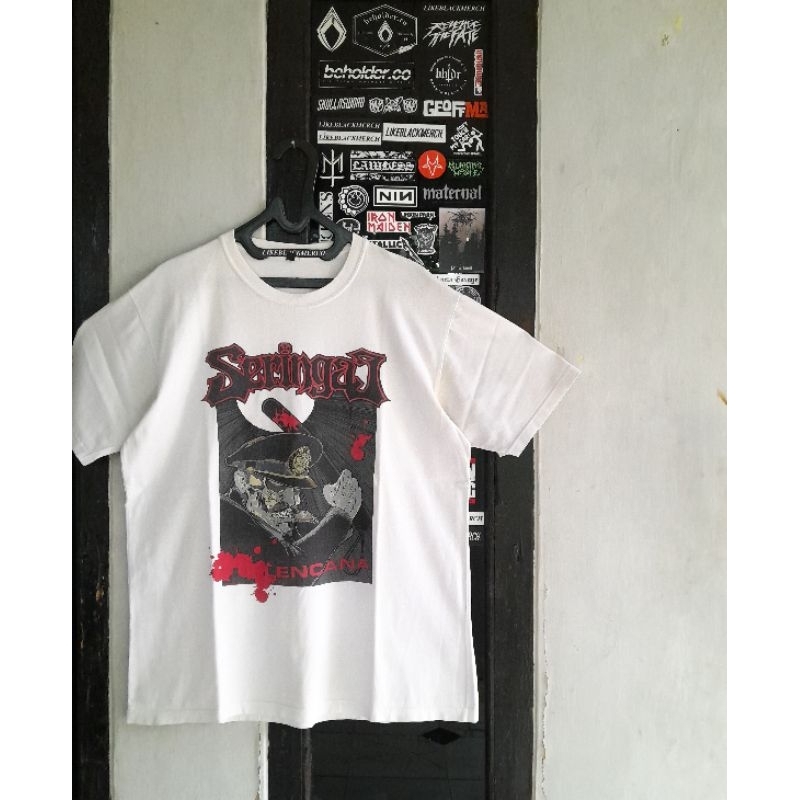 T-Shirt SERINGAI - LENCANA (Likeblackmerch)