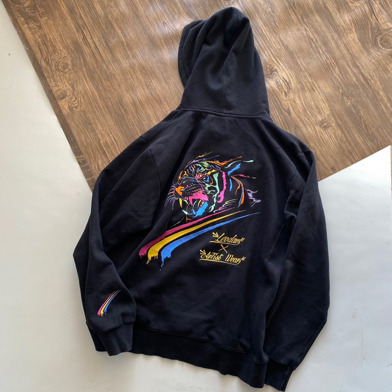 Hoodie Artist Wear Leodav Tiger
