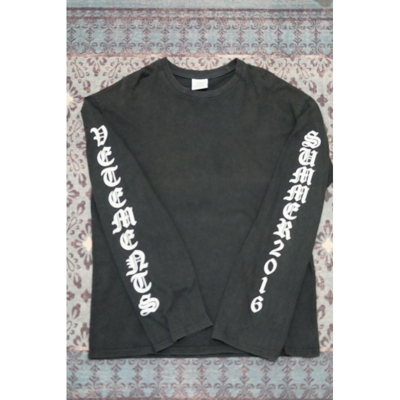 Vetements Long Sleeve