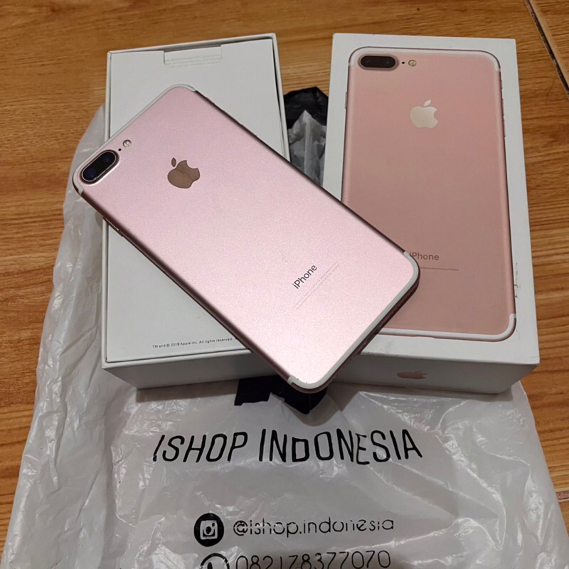 iphone 7 plus + 256gb