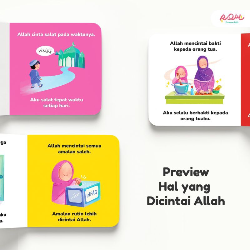 PO BOARDBOOK AKU INGIN DICINTAI ALLAH - SERI TAUHID PERTAMAKU Tasmeem Kids