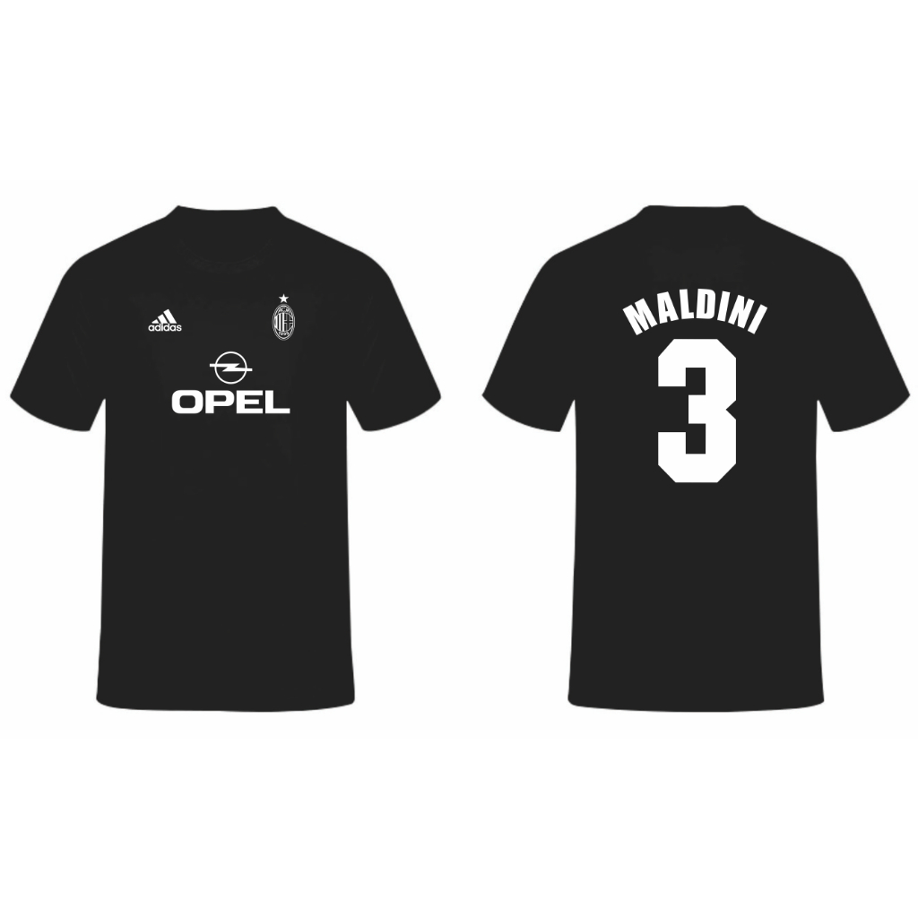T-SHIRT KAOS AC MILAN 1999 MALDINI