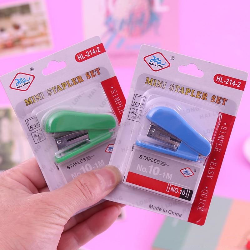 

stapler set mini warna/hekter kertas mini