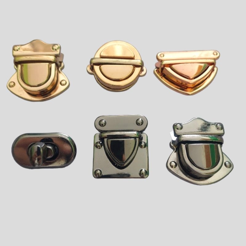 Kunci Slot kunci sodok tas hitam dan gold