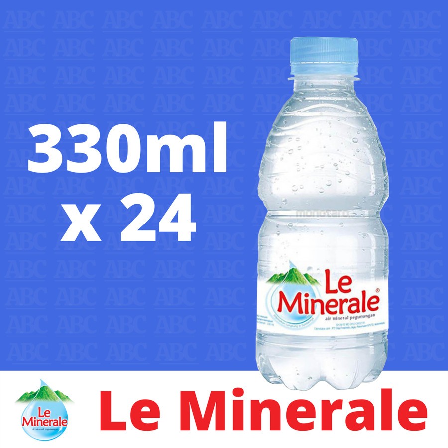 

Le Minerale | Botol 330ml x 24 | Botol Kecil