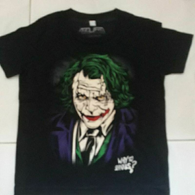 preloved kaos anak joker