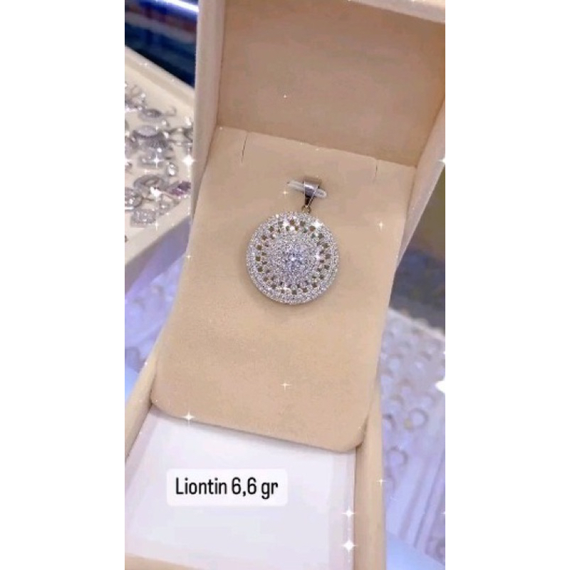 liontin kalung , bandulan kalung mas putih model baru mas 8k 3 gr keatas