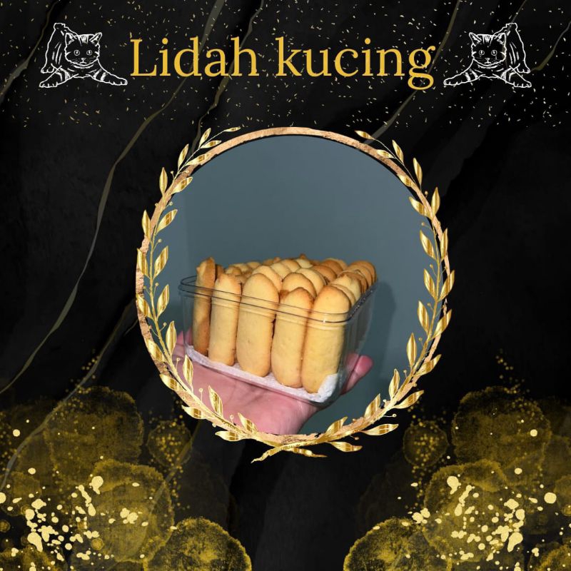 

kue kering ,LIDAH KUCING