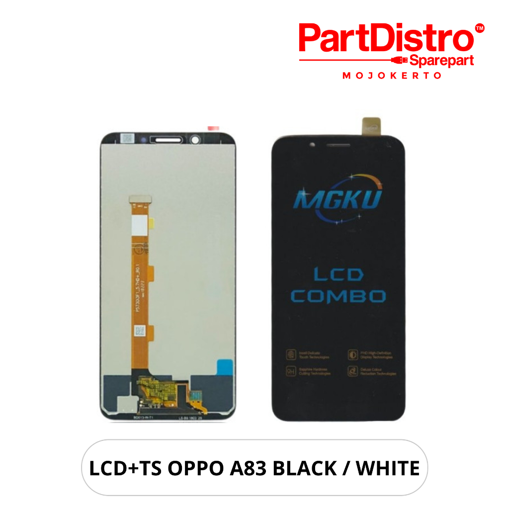 LCD+TS OPPO A83 BLACK/WHITE