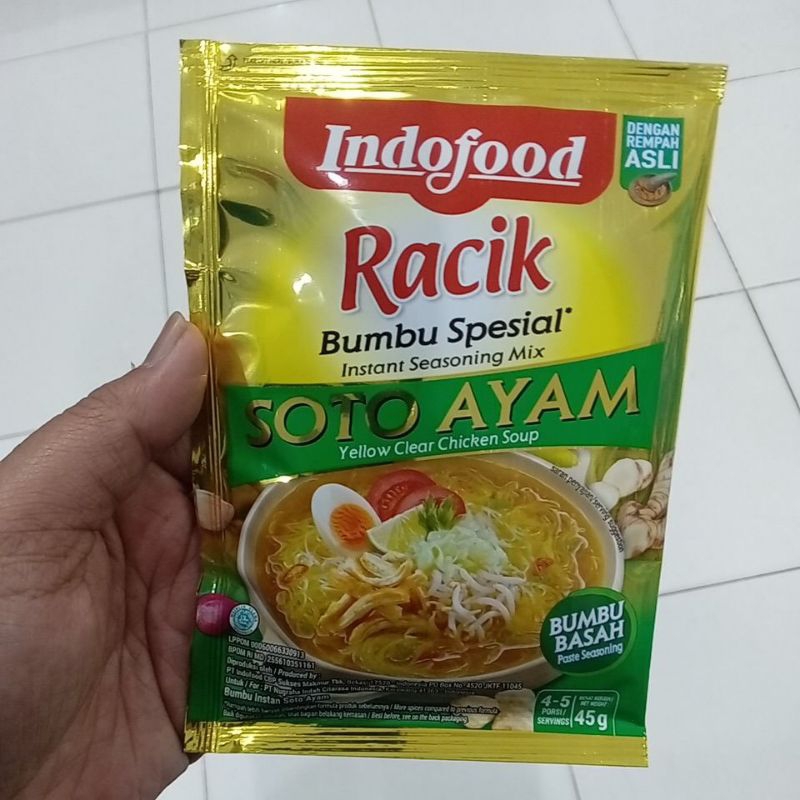 

Mahbubah - Indofood Racik 45 g Bumbu Spesial Gulai