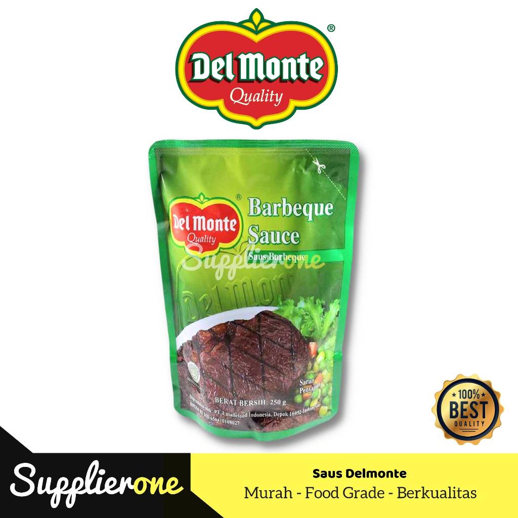 

Saus Barbeque Delmonte / Saus Delmonte Barbeque 250g / Saus Barbeque Pouch