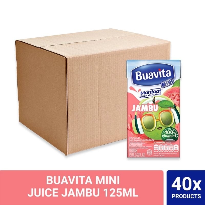 Buavita Mini 125 ml isi 40 1 dus