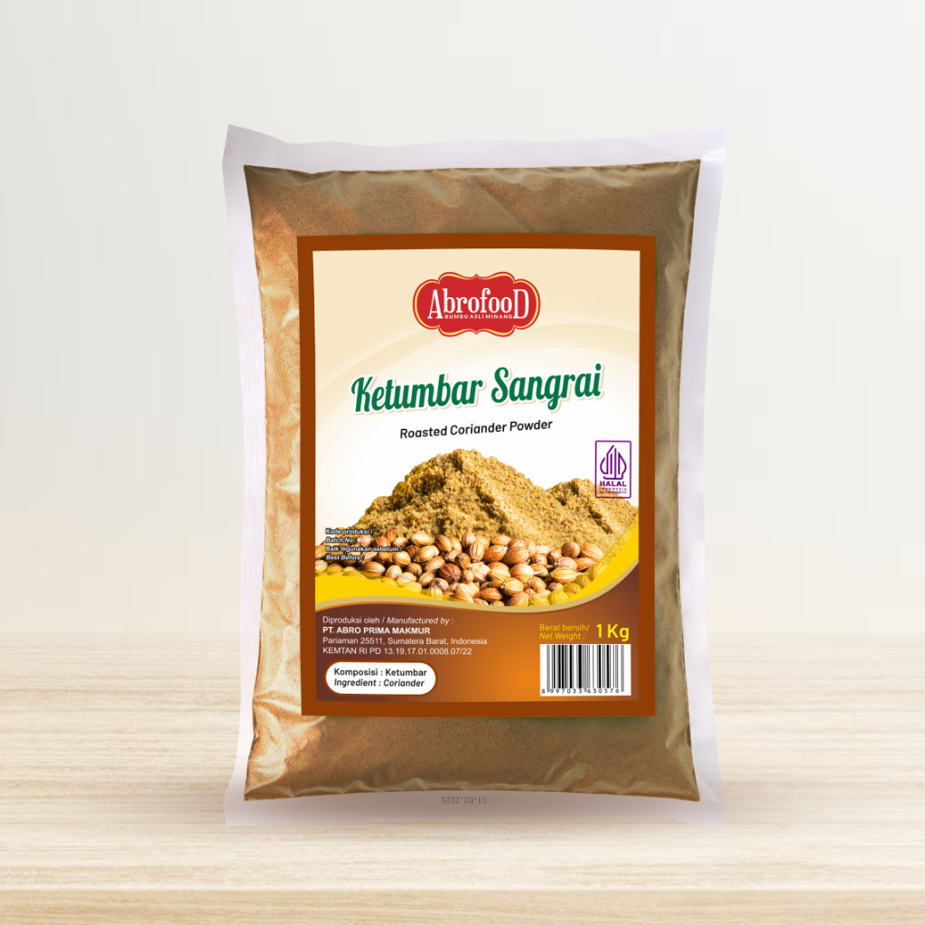 

Ketumbar Bubuk Abrofood 1 Kg (Sangrai)