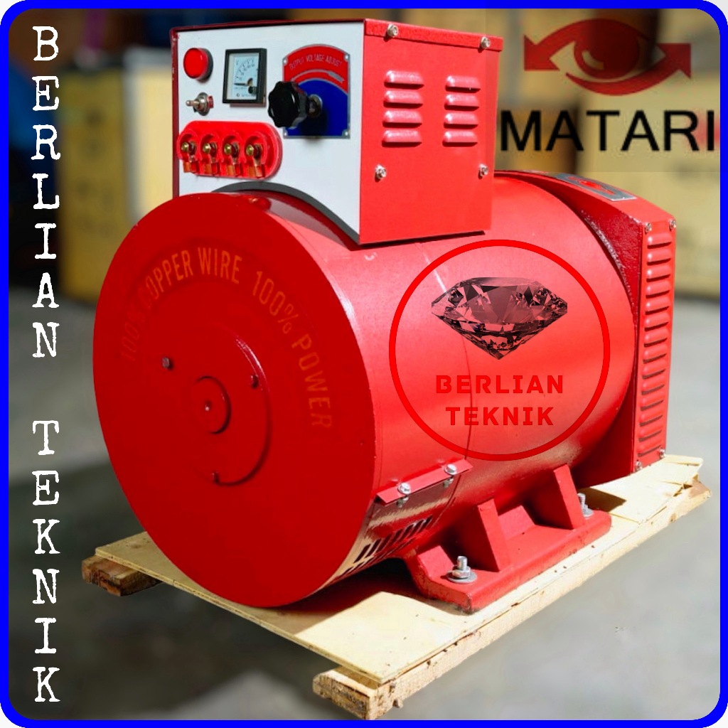 Dinamo Alternator Tembaga Matari STC 30 3 Phase