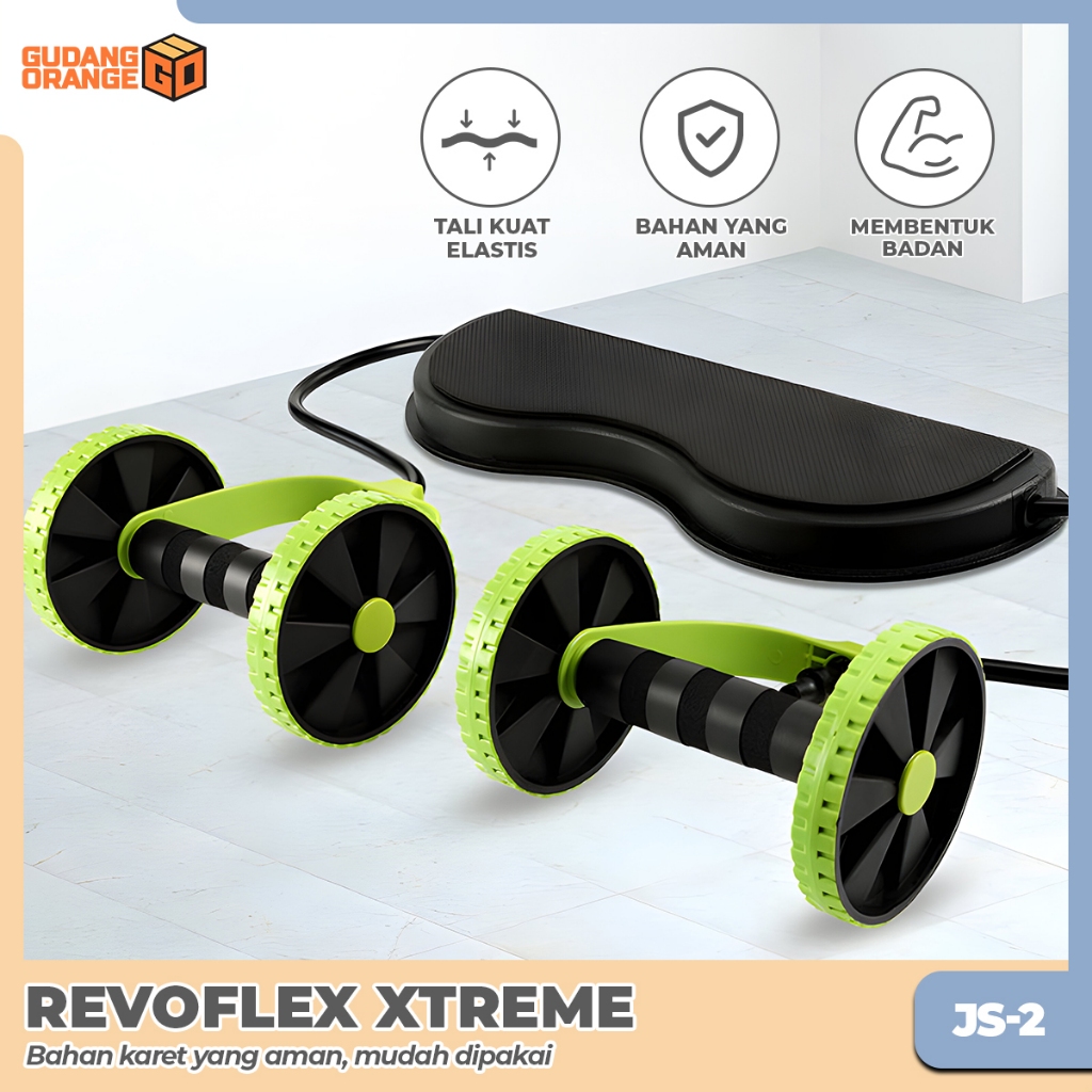 GOI -  Alat Fitness Rumah  Alat Gym Sixpack Alat Gym Portable untuk Latihan di Rumah