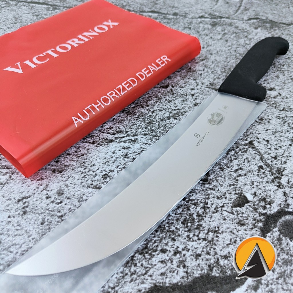 Butcher knife pisau sembelih victorinox cimeter 25 cm original swiss 5.7303.25