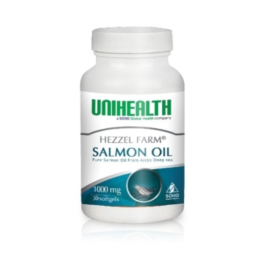 Salmon Oil 30 Softgel Minyak Ikan Salmon Unihealth