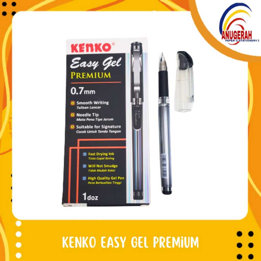 

KENKO BOLP. EASY GEL 0.7/1.0 PREMIUM HITAM (PCS)