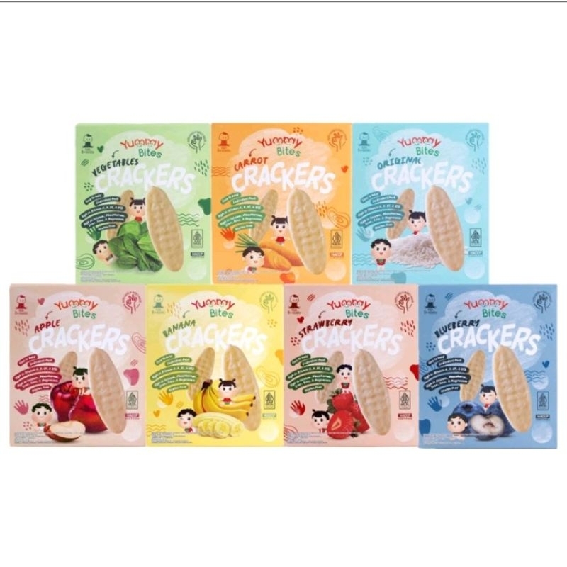 Yummy bites crackers