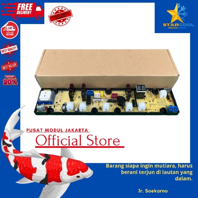 TOSHIBA AW-BX80KN modul pcb mesin cuci Top Loading