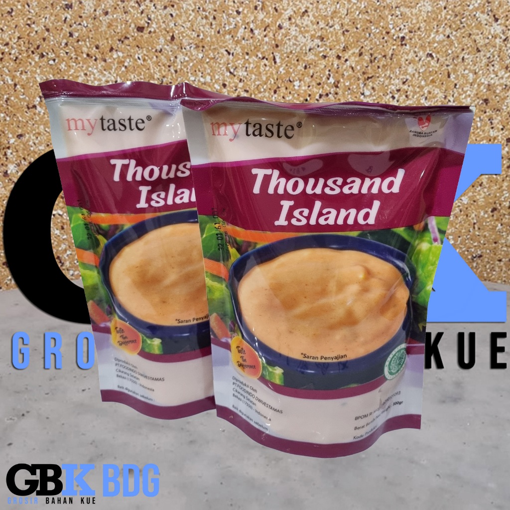 

Thousand Island Dressing Salad Sauce MyTaste 500 gram