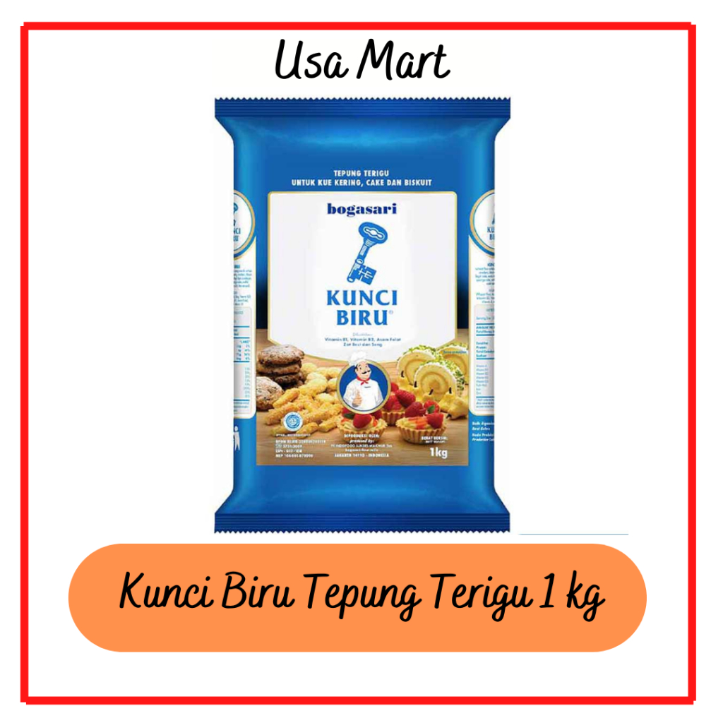 

Kunci Biru Tepung Terigu 1 kg