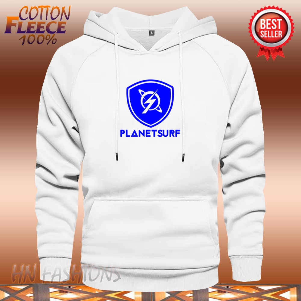 HN FASHION90 -  Hoodie Planet Surf Biru - Sweater Hoodie - Hoodie pria & wanita  - Hoodie High Premi