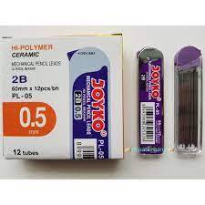 

Isi Pensil Mekanik JOYKO 0.5mm 2B/Refill Pencil Mekanik 2B #stationary