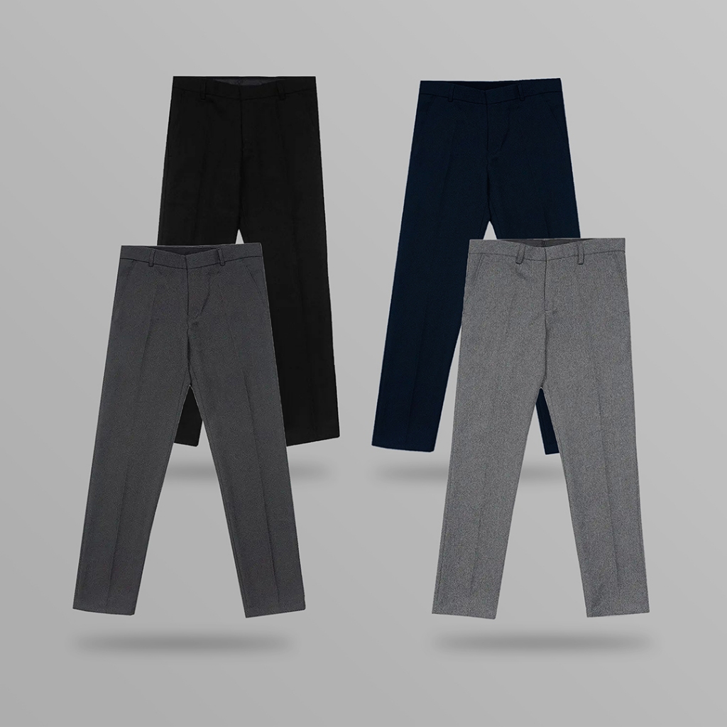 Celana Bahan Formal Pria Ankle Pants Basic/ Celana Formal/ Ankle Pants/ Celana Bahan Pria - MIND