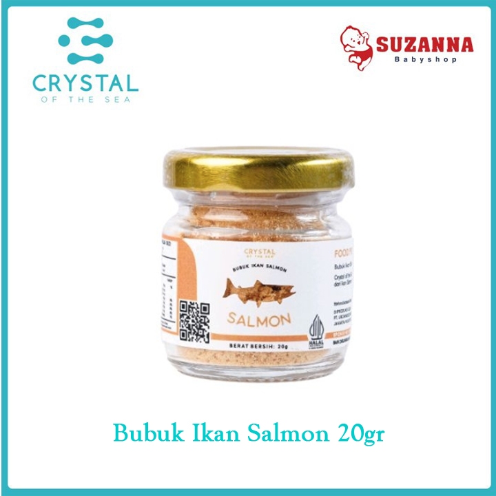 

Crystal Of The Sea Salmon Food Powder 20gr - Bubuk Kaldu MPASI