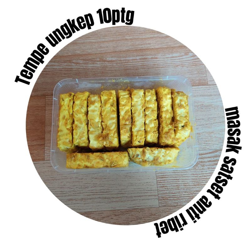 

Tempe bumbu ungkep isi 10 potong