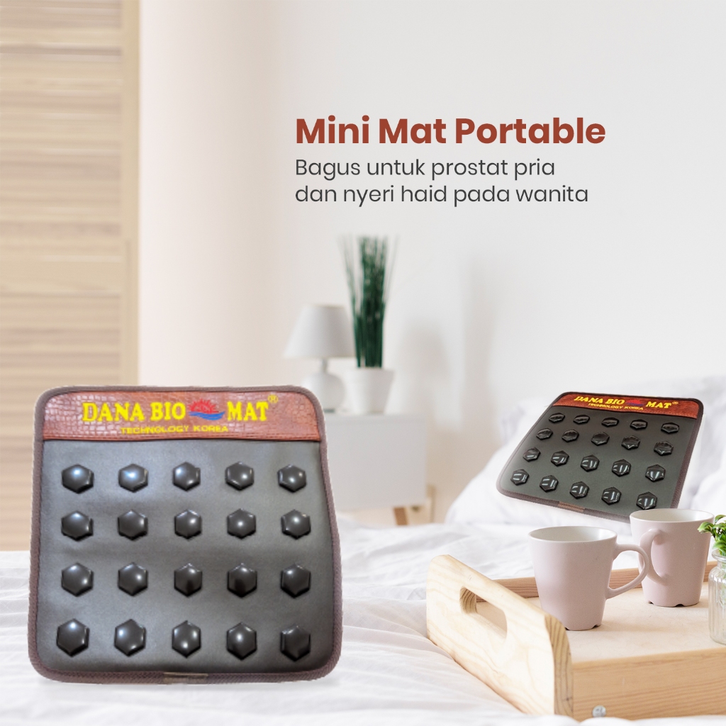 Dana Bio Sun Mat Matras Refleksi Kesehatan dan Terapi - Mengatasi Kolesterol, Sakit Otot, Melancarkan Peredaran Darah  - Sertifikat Asli Depkes - Original-6