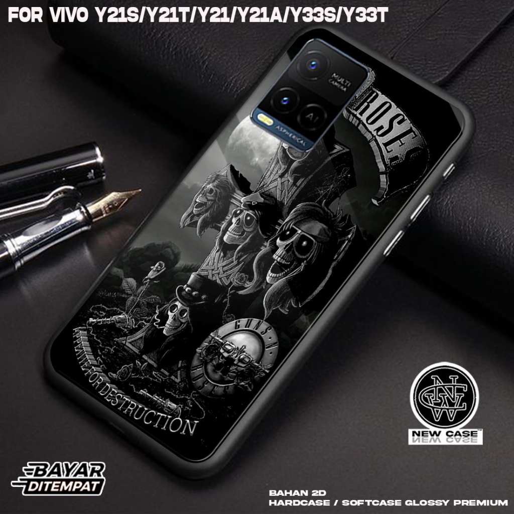 Case VIVO Y21S/Y21/Y21T/Y21A/Y33S/Y33T - Casing Hp Terbaru 2023 Newcase [ BAND] Silikon Hp Mewah - K