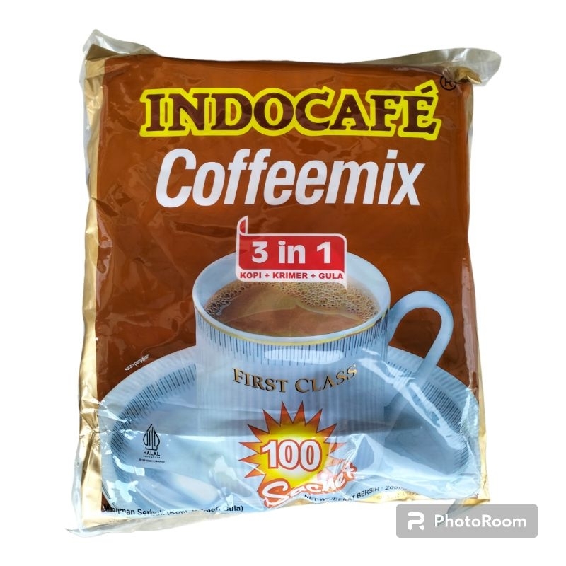 

Coffeemix Indocafe 20gram 1 pak isi 100 saset
