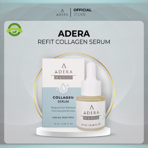 Serum Pelembab Wajah Berminyak Adera Refit Collagen Serum Untuk Membersihkan Dan Mencerahkan Kulit W