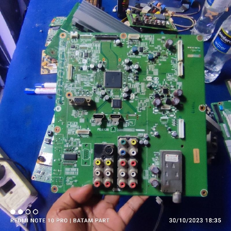 MB MAINBOARD MOTHERBOARD MESIN TV LCD TOSHIBA 32AV600E - 32AV600 E